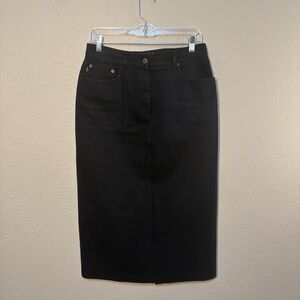 Ralph Lauren Black Pencil Skirt